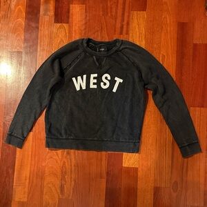 Lucky Brand Faded Black Sweatshirt Women’s